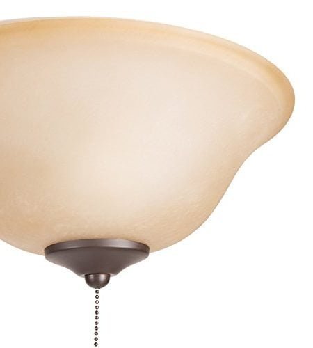 Harbor Breeze 2-Light Black Bronze Incandescent Ceiling Fan Light Kit