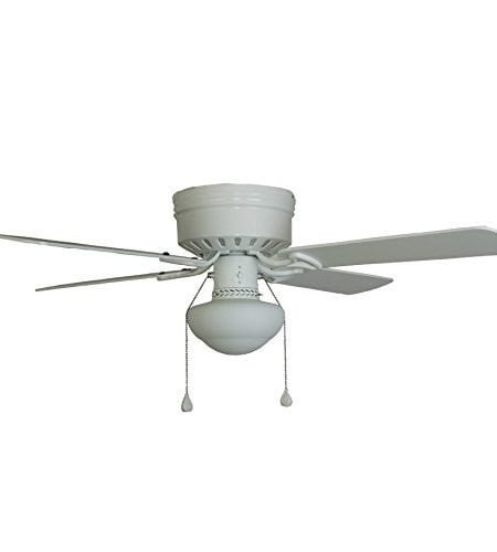 Harbor Breeze Armitage 42-inch White Flush Mount Indoor Ceiling Fan