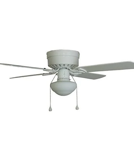 Harbor Breeze Armitage 42-inch White Flush Mount Indoor Ceiling Fan